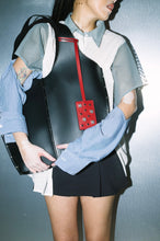 Load image into Gallery viewer, Black Statement Shoulder Bag (PRE ORDER)