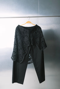 Black Layered Pants