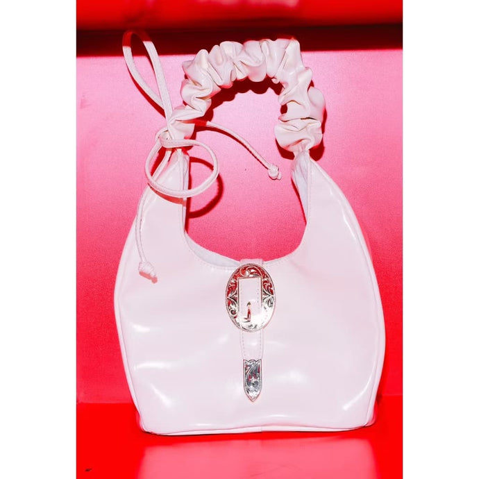Scrunchies White Bag