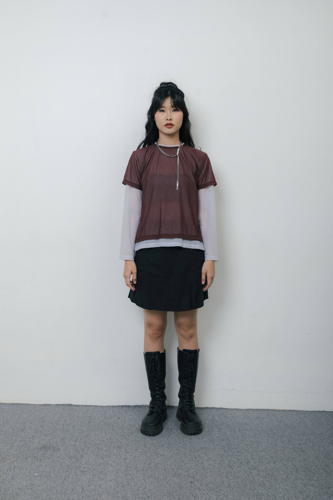 Layered Sheer T-shirt – WADstudio