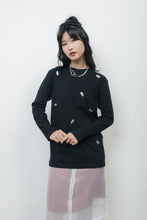 Load image into Gallery viewer, Studded Long Sleeve T-shirt