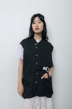 Load image into Gallery viewer, Buckle Sleeveless Blazer