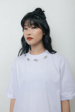 Load image into Gallery viewer, Studded T-shirt White