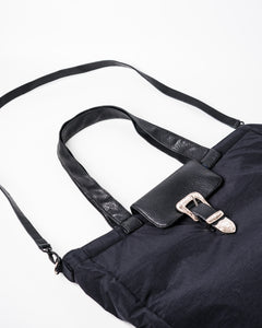 Maxi Square Buckle Tote